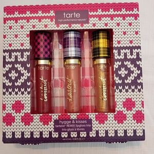 Tarte hygge & kisses tarteist REMIX Lip Gloss Trio hygge & kisses tarteis  NEW